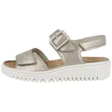 WALDLÄUFER Damen Keilsandale H-Willow Hellgrau 41 - 41 EU