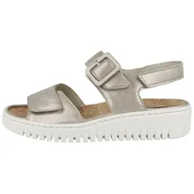 WALDLÄUFER Damen Keilsandale H-Willow Hellgrau 41 - 41 EU