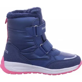 KangaROOS k-pe Calum V Rtx Sl Schneestiefel, K Blue Daisy Pink Unicorn, 32