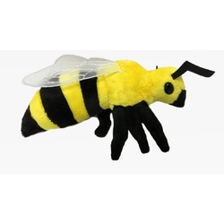 Cornelißen Kuscheltier Biene Länge ca . 22 cm Plüsch / Wespen (1-St), naTierliche Geschenke Stofftier