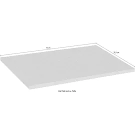 OTTO home Einlegeboden OTTO HOME "Onyx", grau (grau matt stoffdekor), B:72cm T:32,1cm, FSC-zertifizierter Holzwerkstoff, Einlegeböden, Einlegeboden, im praktischen 2er-Set