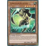 YS17-DE004 - Linkschlächter - Ultra Rare - DE - im Set mit Ultrapro Toploader - Yugioh