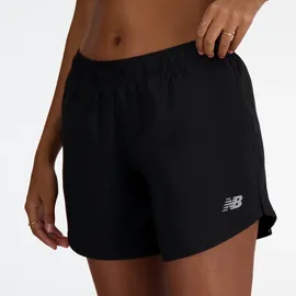 New Balance Sport Essentials 5" Damen Shorts Schwarz XS