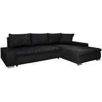 Beautysofa Ecksofa TEO mit Schlaffunktion, Schlafecke - Sofa Webstoff