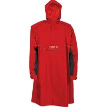 PRO-X elements Unisex Regenponcho BERN Rot/Marine blau|rot XL
