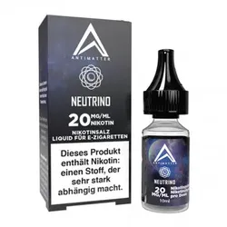 Neutrino 10ml 20mg NicSalt Liquid by Antimatter