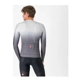 Castelli Herren UPF Longsleeve Trikot (Größe S, grau)