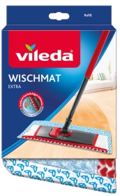 Vileda WischMat Extra Ersatzwischbezug, Ersatzbezug für die extra gründliche feuchte Bodenreinigung, 1 Packung = 1 Stück