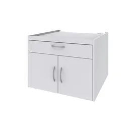 Sconto Waschmaschinenunterschrank 70 x 52 x 68 cm Weiß