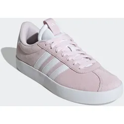 Sneaker ADIDAS SPORTSWEAR "VL COURT 3.0", Gr. 37, almpnk, ftwwh 1, Baumwolle, sportlich, Schuhe Retrosneaker, inspiriert vom Design des adidas samba