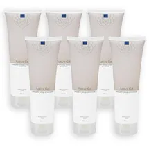 Abena Kühlgel 250 ml – 6er Pack – mit Menthol, Pfefferminze, Eukalyptus & ätherischen Ölen – Feuchtigkeitsspendend, farb- und parfümfrei – Kühlcreme bei Muskelschmerzen