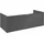 EMCO Waschtischunterschrank 120,8 x 44 x 52,2 cm Schwarz