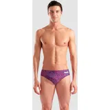 Badehose Slip Herren arena Snakeskin - Team Redwhiteblue - 9