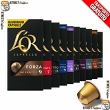 100 Waffeln Kapseln Caffè Aluminium L'Or Lor Kompatibel Nespresso IN Auswahl