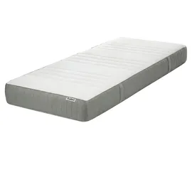 Beliani Memory Schaummatratze 80 x 200 cm H4 Kunststoff/Polyester/Leinen
