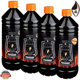 FLAMEUP Petroleum für Petroleumheizung 4 Liter