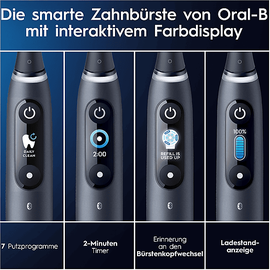 Oral B iO Series 9N black onyx + Reiseetui + Aufsteckbürste