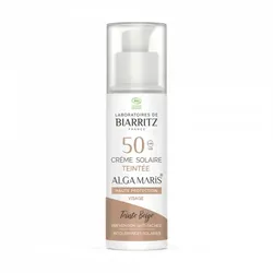 Sonnencreme beige LSF 50
