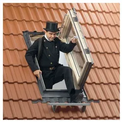 VELUX Wohn- und Ausstiegsfenster GXL 3066 Holz ENERGIE PLUS Dachfenster