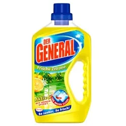 DER GENERAL Frische Zitrone Haushaltsreiniger GL7 , 750 ml - Flasche