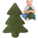 TCRAZY Weihnachtsdeko Kissen | Schönes Weihnachtsbaum-Winterkissen | Winter-Weihnachtskissen, Feiertagsparty-Kissen für Wohnzimmer, Couch, Zuhause