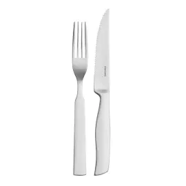 Fiskars All Steel Steak Besteck Set, 24-teilig, 1027505 , 1 Set