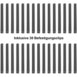 Hanse Sichtschutzstreifen 35 m x 19 cm Anthrazit PVC