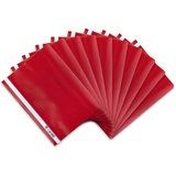 Oxford Schnellhefter A4, aus Kunststoff, rot, 10er Pack