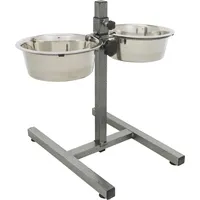 Trixie Hundebar Dunkelgrau, Silber