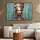 onlywow Leinwand Bilder Abstraktes Porträt XXL 150x100 cm