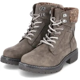 Jane Klain Schnürstiefel in taupe & Gr.: 40