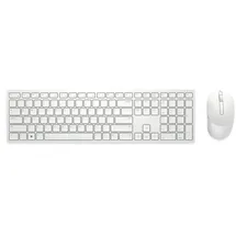 Dell KM5221W-WH-SPN Tastatur, Weiß, Schwarz, QWERTY-Tastatur, Spanisch