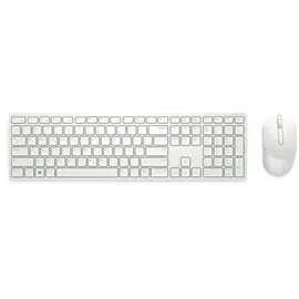 Dell KM5221W-WH-SPN Tastatur, Weiß, Schwarz, QWERTY-Tastatur, Spanisch