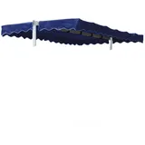 Quick Star Ersatzdach Standmarkise Dubai 375 x 225 cm blau