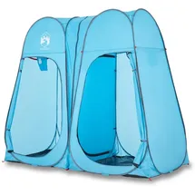 vidaXL Kuppelzelt Sichtschutzzelt Blau