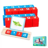 Scrabble, Scrabble Junior, Scrabble Reisespiel, Geeignet für 2/3/4/5/6/7/8 Jahre