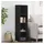 vidaXL Highboard 30 x 41 x 124 cm Schwarz