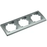 ChiliTec Rahmen 3-fach DELPHI Silber