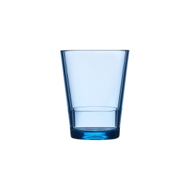 MEPAL Flow Trinkglas, Kunststoff, 200ml, nordic blue