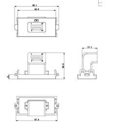 VALUE A/V-Anschluss-System, HDMI-Modul (1x HDMI Buchse)