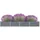vidaXL Garten-Hochbeet verzinkter Stahl rechteckig 320 x 40 x 45 cm Grau 