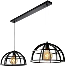 LUCIDE Led-Hängeleuchte Dikra, Metall, rechteckig,rechteckig, 40x150x110 cm, RoHS, Reach, höhenverstellbar, Lampen & Leuchten, Innenbeleuchtung, Hängelampen, Esstischlampen