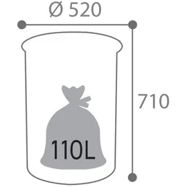 Rossignol Urbis 60 l Anthrazit matt