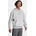 Essentials Loose Fit 3 Bar Logo French Terry Kapuzenpullover Medium Grey Heather Black S