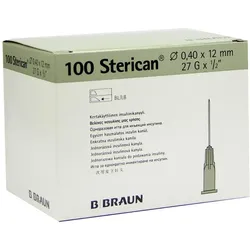 Sterican Ins.einm.kan.27 Gx1/2 0,4x12 mm 100 St