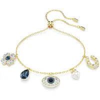 Swarovski Symbolica Armband Blau Goldlegierung 5692162 Größe ONE SIZE