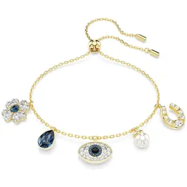 Swarovski Symbolica Armband Blau Goldlegierung 5692162 Größe ONE SIZE