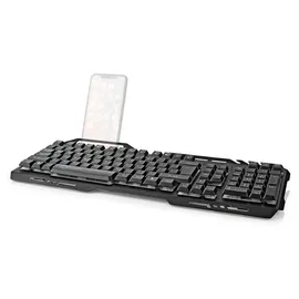 Nedis Gaming Tastatur US-International DE