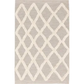 Pergamon Pergamon, Teppich, In & Outdoor Teppich Shaggy Juist Rauten (135 x 190 cm)