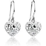 Nenalina Ohrhänger Herz 925 Silber 2013796 onesize